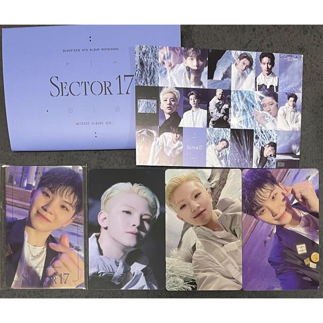 SEVENTEEN - weverse盤 特典トレカ【ウジ】SEVENTEEN SECTOR17の通販 SEVENTEEN - weverse盤 特典トレカ【ウジ】SEVENTEEN SECTOR17の通販