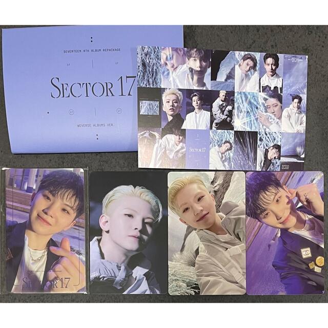 SEVENTEEN - weverse盤 特典トレカ【ウジ】SEVENTEEN SECTOR17の通販 