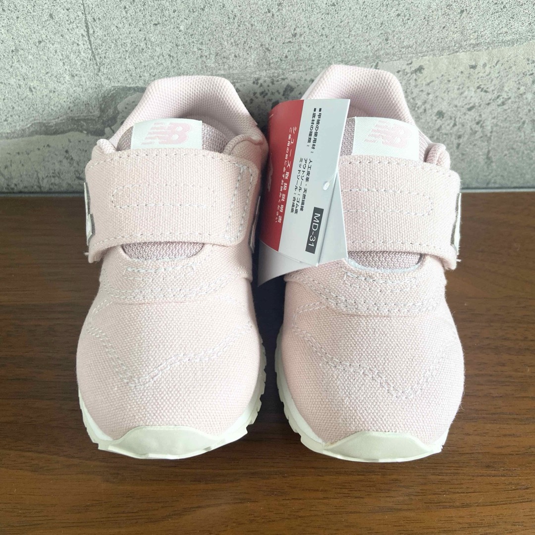 New Balance - 【新品】16.5センチ ピンク×キャンバス New Balance - 【新品】16.5センチ ピンク×キャンバス