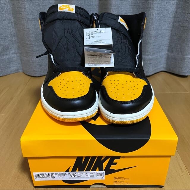 NIKE(ナイキ)の【24時間以内発送可】Nike Air Jordan 1 Taxi 28.5cm メンズの靴/シューズ(スニーカー)の商品写真
