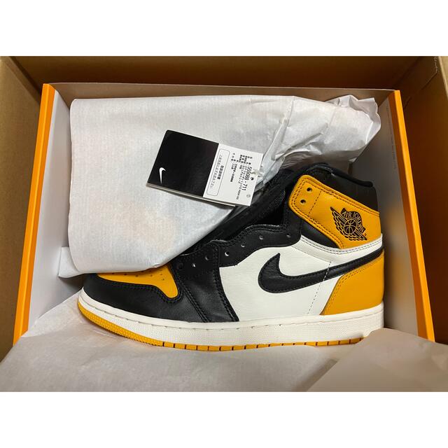 NIKE(ナイキ)のNike Air Jordan 1 High OG Taxi 27cm メンズの靴/シューズ(スニーカー)の商品写真