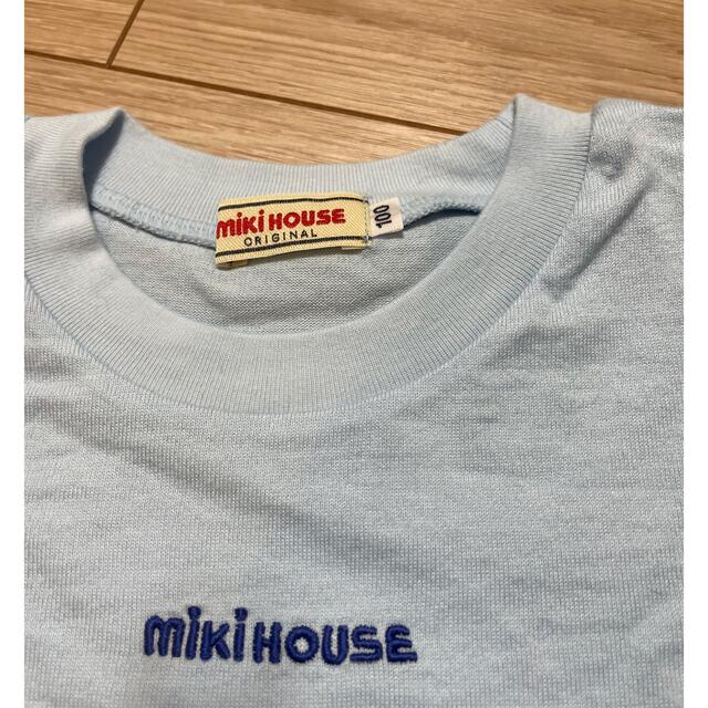 mikihouse(ミキハウス)の【まゆさん専用】ミキハウス　キッズTシャツ100 キッズ/ベビー/マタニティのキッズ服男の子用(90cm~)(Tシャツ/カットソー)の商品写真