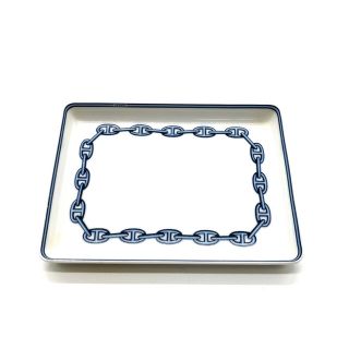 エルメス 白 食器の通販 100点以上 | Hermesのインテリア/住まい 限定入荷 Hermèsパーティートレィ(楕円) 食器
