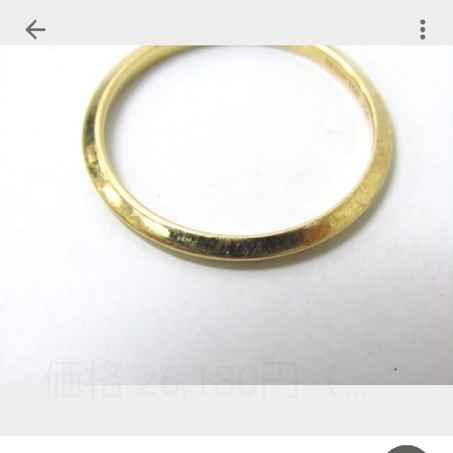 TIFFANY750リング レディースのアクセサリー(リング(指輪))の商品写真