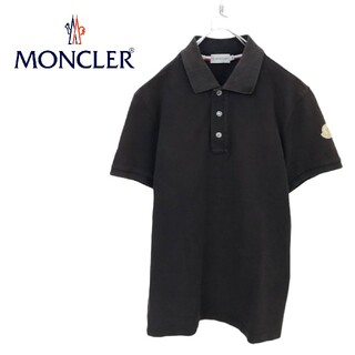 モンクレール(MONCLER)の【MONCLER】ワンポイントロゴ刺繍 ポロシャツ(ポロシャツ)
