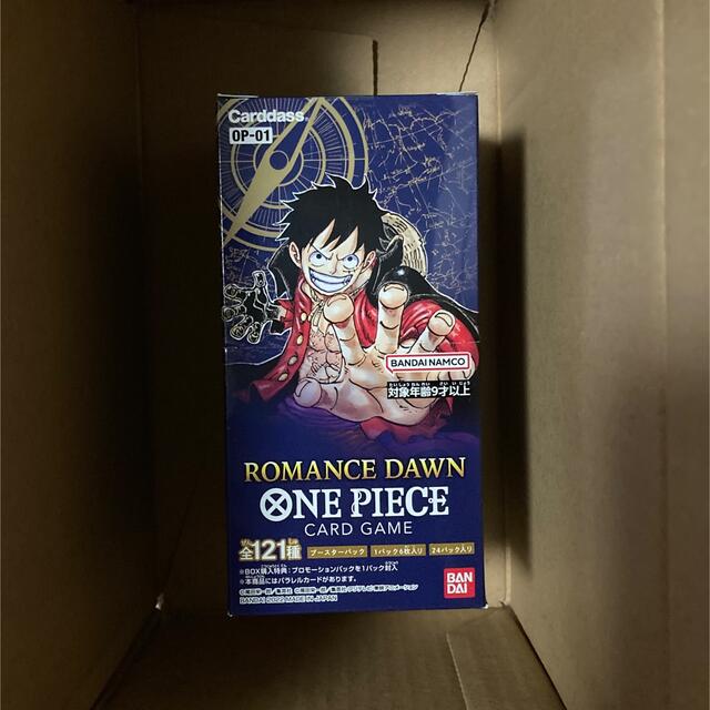 ONE PIECE(ワンピース)のワンピース ONE PIECE カードゲーム ROMANCE DAWN 1BOX エンタメ/ホビーのトレーディングカード(Box/デッキ/パック)の商品写真