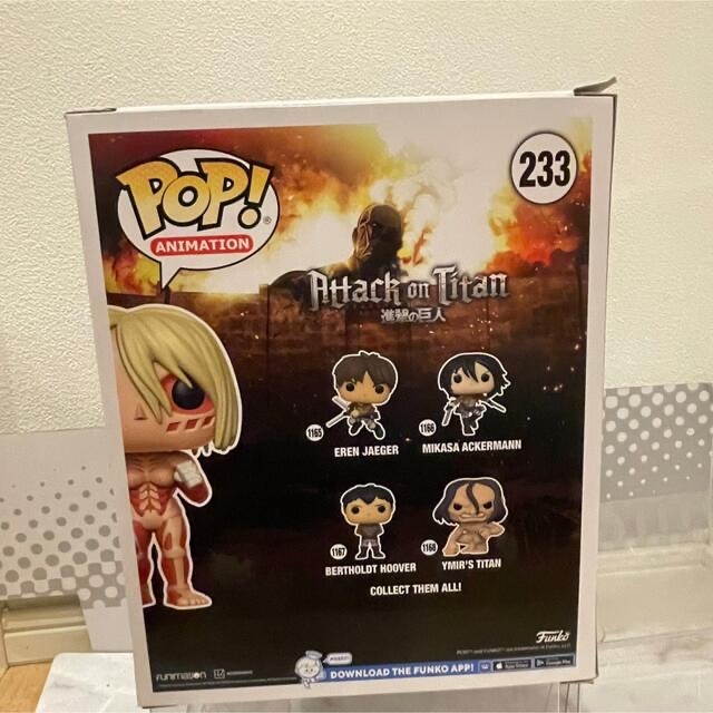 レアFUNKO POP!  進撃の巨人　車力の巨人　限定