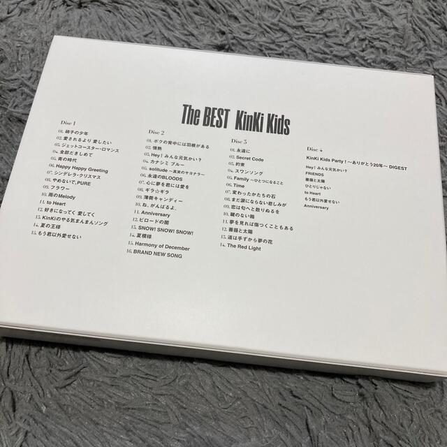 KinKi Kids(キンキキッズ)のThe BEST KinKi Kids 初回限定盤(3CD+Blu-ray) エンタメ/ホビーのCD(ポップス/ロック(邦楽))の商品写真