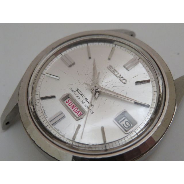SEIKO(セイコー)のSEIKOMATIC セイコーマティック ウィークデーター 26J 自動巻き メンズの時計(腕時計(アナログ))の商品写真