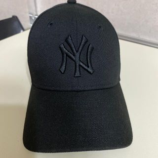 ニューエラー(NEW ERA)のニューエラキャップ🧢ＮＹ🖤ブラック🖤美品😍人気キャップ(キャップ)