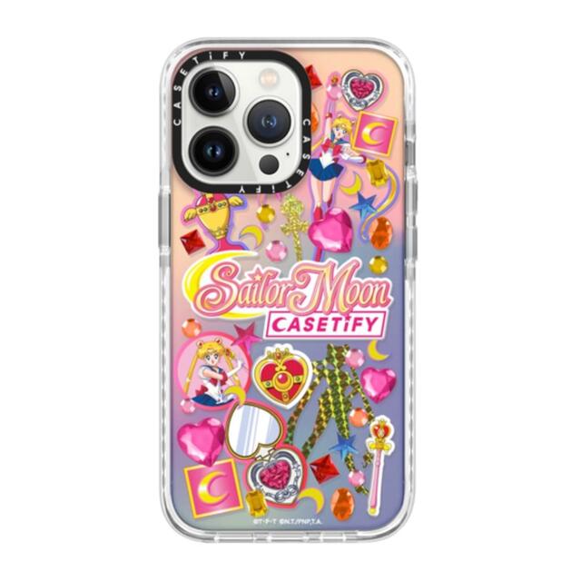 CASETiFY ケースティファイ セーラームーン 13pro オーロラの CASETiFY ケースティファイ セーラームーン 13pro オーロラの