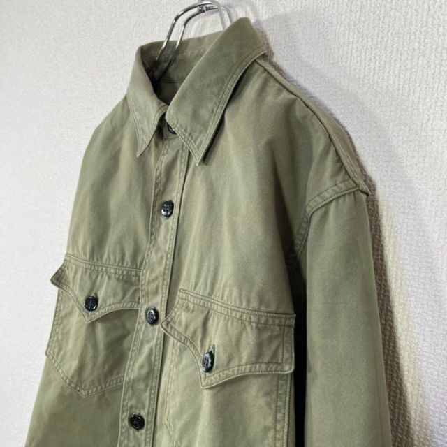 フリーホイーラーズ　長袖シャツ　C.P.O. 錨ボタン　アンカー　US.NAVY 3