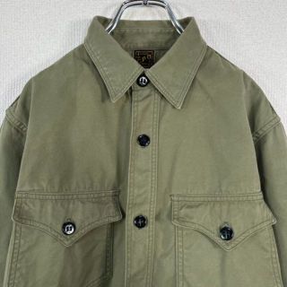 フリーホイーラーズ(FREEWHEELERS)のフリーホイーラーズ　長袖シャツ　C.P.O. 錨ボタン　アンカー　US.NAVY(シャツ)