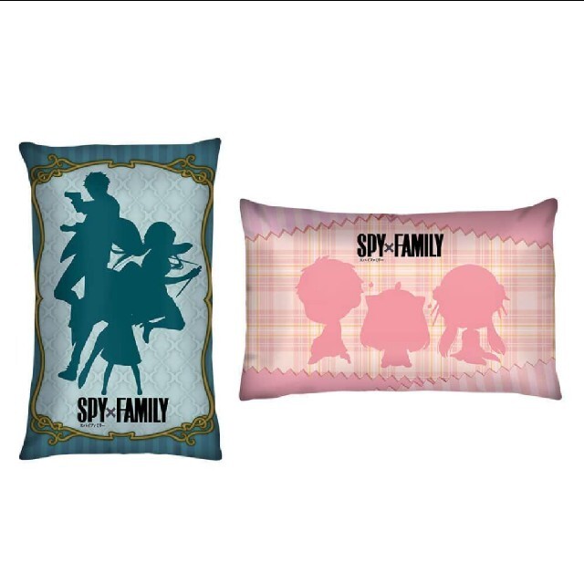 SPY×FAMILY プレミアムアートクッション ピンク スパイファミリー 新品 エンタメ/ホビーのおもちゃ/ぬいぐるみ(キャラクターグッズ)の商品写真