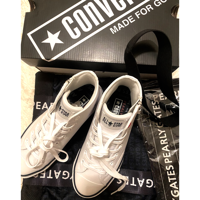 PEARLY GATES×CONVERSE ゴルフシューズ　スパイクレス