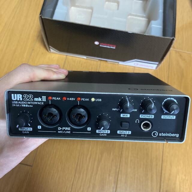 Steinberg UR22mkII オーディオインターフェイス 1