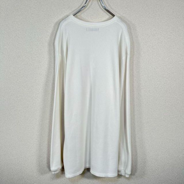 【美品】nonnative サーマルカットソー　ワッフル　ホワイト　白色　長袖 2