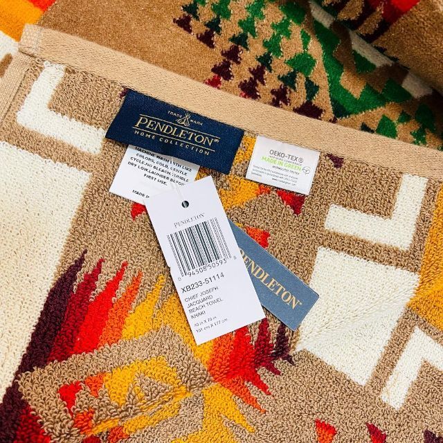 pendleton ペンドルトン タオルブランケット  チーフジョセフカーキ