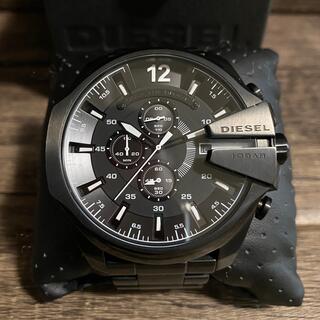 【未使用】ディーゼル 腕時計 MEGA CHIEF 財布　黒×銀　2個セット