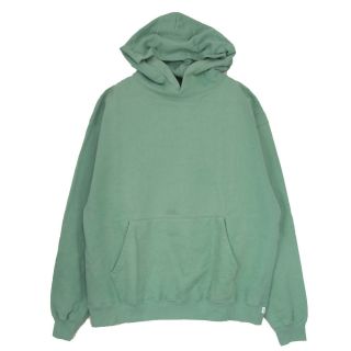 カップアンドコーン CUP AND CONE Forward Weave Hoodie スウェット パーカー ライトグリーン系 1【中古】(パーカー)