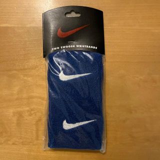 ナイキ(NIKE)のNIKE ナイキ　リストバンド　ブルー(バングル/リストバンド)