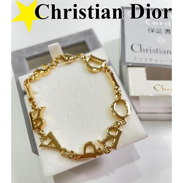Christian Dior - 未使用☆ DIOR ブレスレット アクセサリー レア 美品