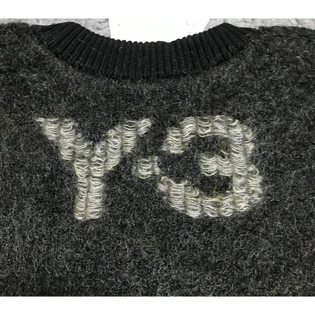 SALE Y-3 カモフラ　モヘアニット