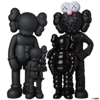 メディコムトイ(MEDICOM TOY)のKAWS × Medicom Toy #2 Family "Black" (キャラクターグッズ)