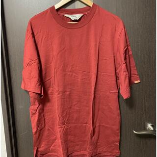 サンシー(SUNSEA)のSUNSEA 20ss LEATHER ピス T-SHIRT(Tシャツ/カットソー(半袖/袖なし))