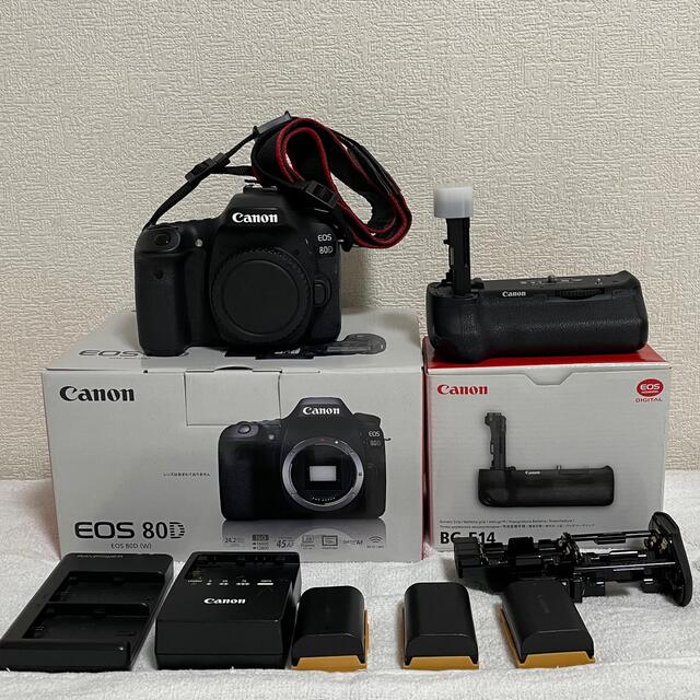 代引き人気 - Canon Canon ボディバッテリーグリップ 80D EOS デジタル