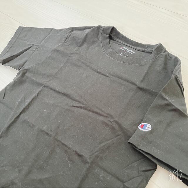 Champion(チャンピオン)のチャンピオン Champion Tシャツ ブラック ロゴ Sサイズ メンズのトップス(Tシャツ/カットソー(半袖/袖なし))の商品写真