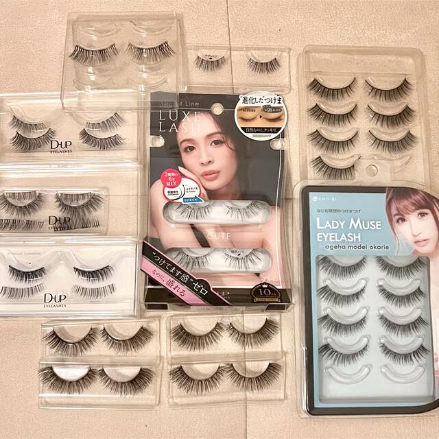 D-UP EYELASHES つけまつげ セット コスメ/美容のベースメイク/化粧品(つけまつげ)の商品写真