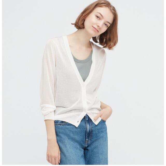 UNIQLO(ユニクロ)のUNIQLO ライトVネックカーディガン　4色セット レディースのトップス(カーディガン)の商品写真