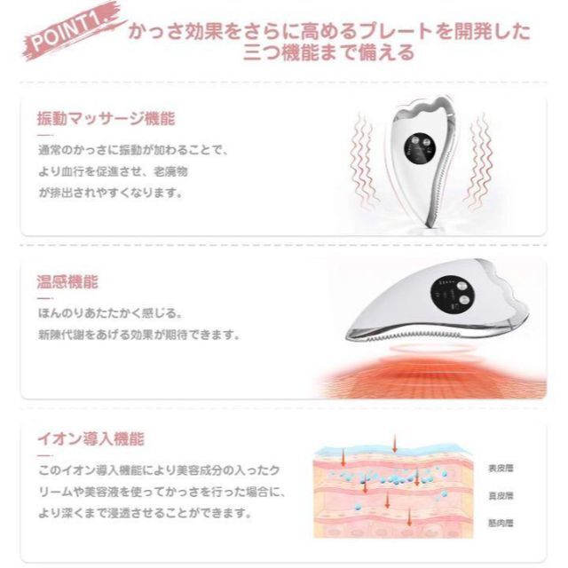 ❤エステサロン最新最先端モデル❣有効成分を皮膚の深部に深く浸透拡散