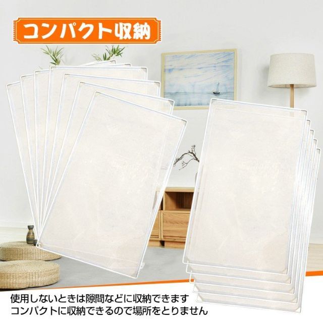 新品★ペットフェンス パネル12枚セット ケージ 70×50cm/za