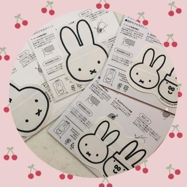studio CLIP miffy ミッフィー ネイルシール 🎵 studio CLIP miffy ミッフィー ネイルシール 🎵