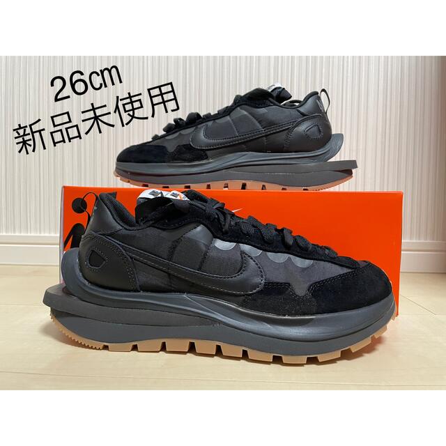 NIKE(ナイキ)のsacai × Nike Vapor Waffle Black Gum メンズの靴/シューズ(スニーカー)の商品写真