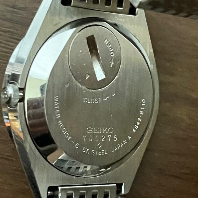 満点の SEIKO 4843-8110 グランドクオーツ SS デイデイト | skien