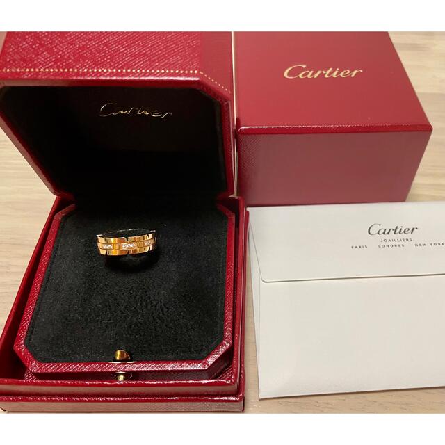 Cartier(カルティエ)のCartier カルティエ タンクフランセーズ ダイヤ リング レディースのアクセサリー(リング(指輪))の商品写真