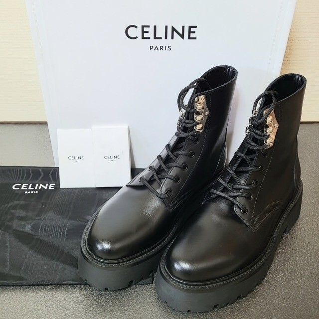 celine - 【新品】CELINE レースアップ ブーツ BULKY バルキー