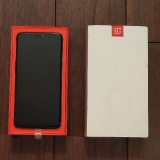 アンドロイド(ANDROID)のoneplus 6 ブラック 128gb SIMフリー(スマートフォン本体)