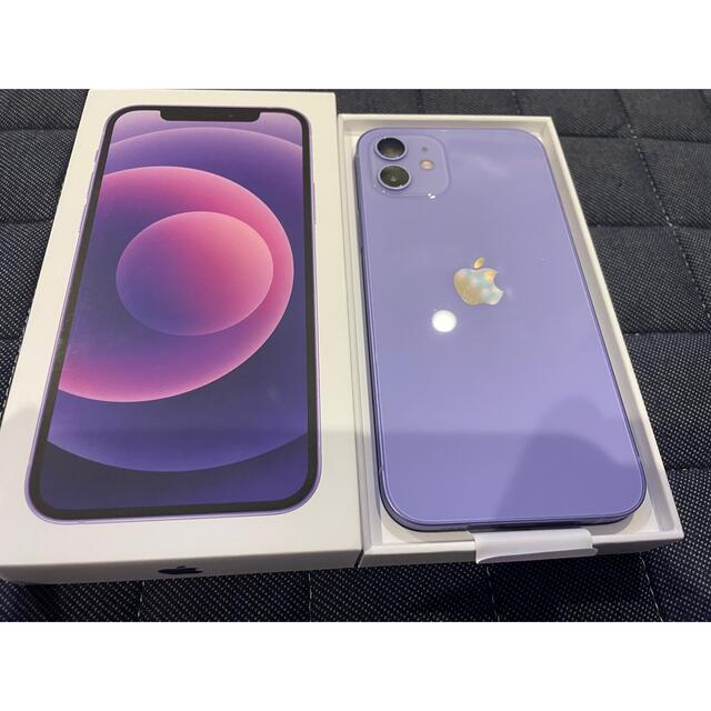 iPhone12 本体 64GB 紫 iPhone64 白 2台セット 最新最全の ...