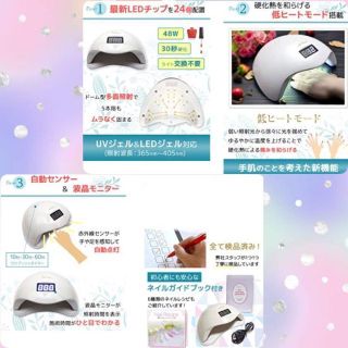 今まで主流のCCFLに代わる最新最先端チップを採用♪❤最新最先端ネイル 今まで主流のCCFLに代わる最新最先端チップを採用♪❤最新最先端ネイル