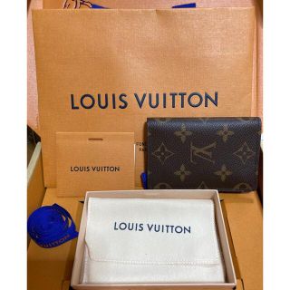 ルイヴィトン(LOUIS VUITTON)の【美品】ルイヴィトン　オーガナイザードゥポッシュ　M60502(名刺入れ/定期入れ)