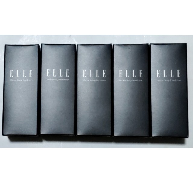 ELLE(エル)のELLE リンクルデザインファンデーション 15g｜約2ヵ月分｜5本セット コスメ/美容のベースメイク/化粧品(ファンデーション)の商品写真