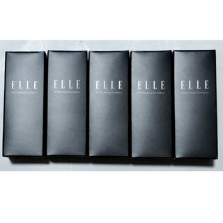 エル(ELLE)のELLE リンクルデザインファンデーション 15g｜約2ヵ月分｜5本セット(ファンデーション)