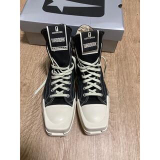 ダークシャドウ(DRKSHDW)のRick Owens Converse TURBODRK UK9.5 28cm(スニーカー)