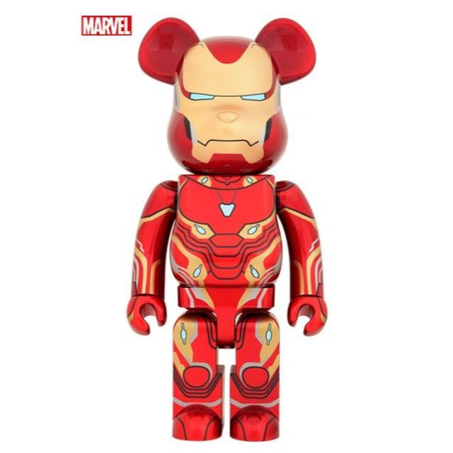 MEDICOM TOY(メディコムトイ)のBE@RBRICK IRON MAN MARK 50 1000％ アイアンマン エンタメ/ホビーのフィギュア(アメコミ)の商品写真