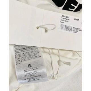 Jil Sander - 22AW【新品】JIL SANDER ロゴ プリント コットン Tシャツ