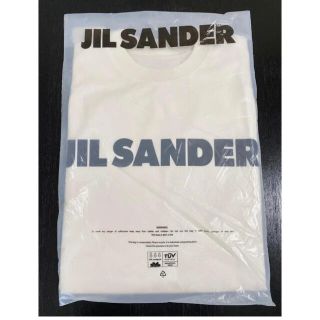 Jil Sander - 22AW【新品】JIL SANDER ロゴ プリント コットン Tシャツ